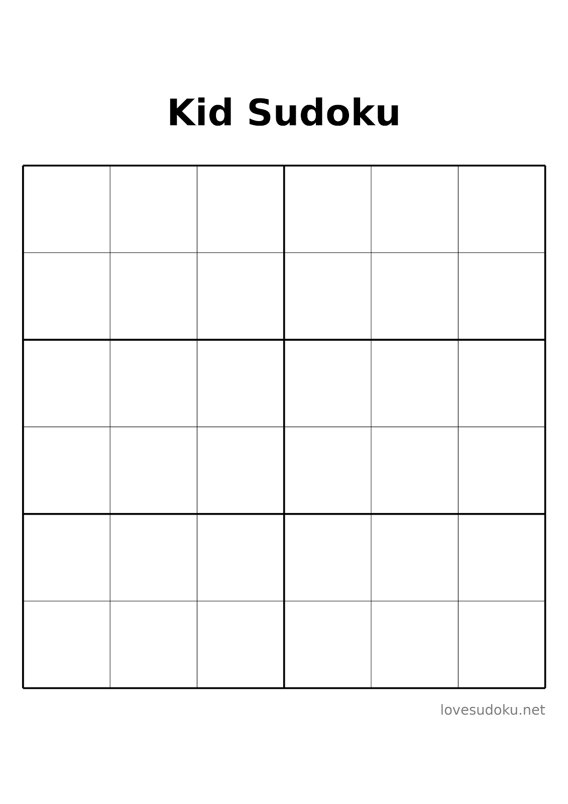 easy printable sudoku